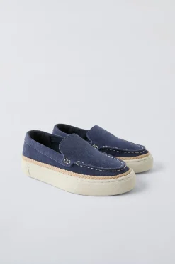 Niños ZARA 6 - 14 Años·Zapatos|Accesorios / Zapatos / 0 - 14 Años<MOCASÍN SPORT PIEL