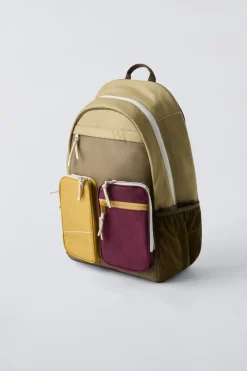 Niños ZARA 6 - 14 Años·Bolsos / Mochilas<MOCHILA ESCOLAR MULTICOLOR