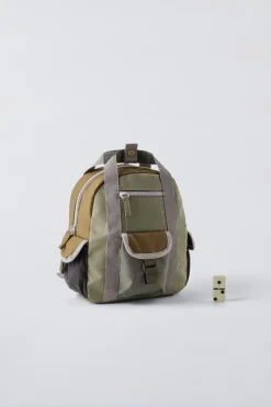 Niños ZARA 1½ - 6 Años·Bolsos / Mochilas|1½ - 6 Años·Bolsos / Mochilas<MOCHILA MULTIBOLSILLOS
