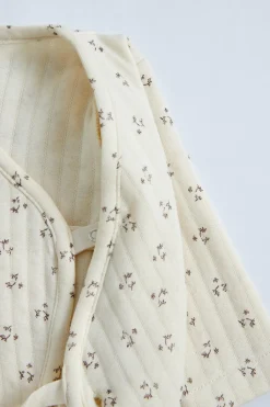 Niños ZARA 0 - 6 Meses·Homewear|0 - 6 Meses·Básicos<MONO ACOLCHADO FLORES