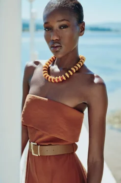 Fashion MONO ANCHO CINTURÓN Mujer Vestidos