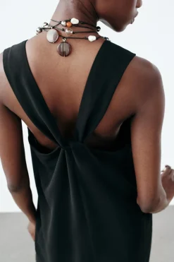 New MONO ANCHO CREPE Mujer Vestidos