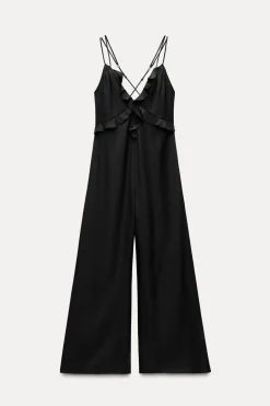 Hot MONO ANCHO VOLANTES Mujer Vestidos