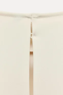 Fashion MONO CORTO APLIQUE DORADO HOMBRO Mujer Vestidos