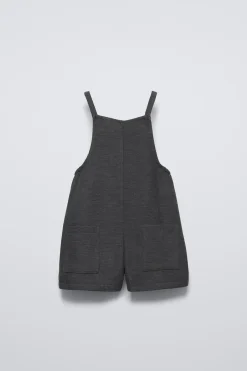 Niños ZARA 1½ - 6 Años·Vestidos / Petos|1½ - 6 Años·Faldas / Bermudas<MONO CORTO TIRANTES LAZOS