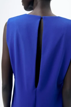 Outlet MONO CREPE PALAZZO Mujer Vestidos