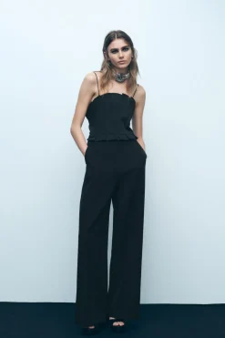 Best MONO CREPE PERNERA ANCHA Mujer Vestidos