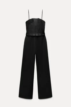 Best MONO CREPE PERNERA ANCHA Mujer Vestidos