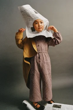 Niños ZARA 1½ - 6 Años·Vestidos / Petos|1½ - 6 Años·Pantalones<MONO ESTAMPADO FLORES