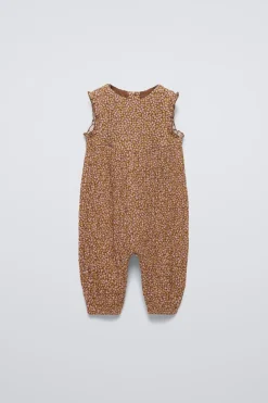 Niños ZARA 6 - 18 Meses·Vestidos / Monos<MONO ESTAMPADO FLORES