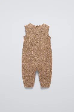 Niños ZARA 6 - 18 Meses·Vestidos / Monos<MONO ESTAMPADO FLORES