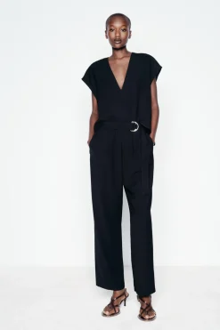 Hot MONO LARGO CINTURÓN Mujer Vestidos