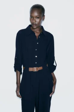 Best MONO LARGO CINTURÓN Mujer Vestidos