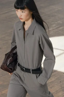 Clearance MONO LARGO CINTURÓN ZW COLLECTION Mujer Vestidos