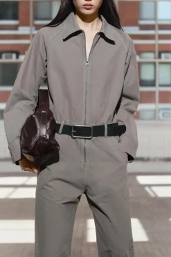 Clearance MONO LARGO CINTURÓN ZW COLLECTION Mujer Vestidos