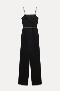 Clearance MONO LARGO CINTURÓN ZW COLLECTION Mujer Vestidos