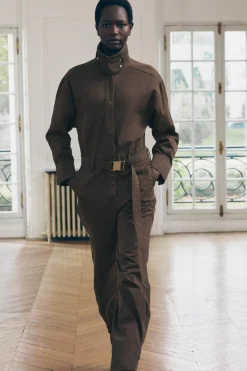 Discount MONO LARGO CINTURÓN ZW COLLECTION Mujer Vestidos