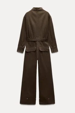 Discount MONO LARGO CINTURÓN ZW COLLECTION Mujer Vestidos