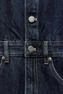 Outlet MONO LARGO DENIM TRF WIDE LEG Mujer Vestidos