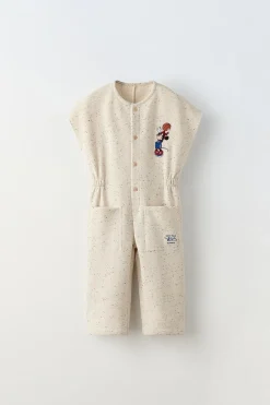 Niños ZARA 1½ - 6 Años·Vestidos / Petos|1½ - 6 Años·Pantalones<MONO LARGO MINNIE MOUSE SPORTS © DISNEY