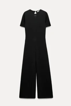 Fashion MONO LARGO PUNTO LISO Mujer Vestidos|Cárdigan / Jerséis