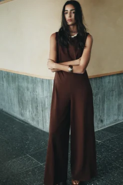 Clearance MONO PALAZZO HEAVY COTTON Mujer Vestidos