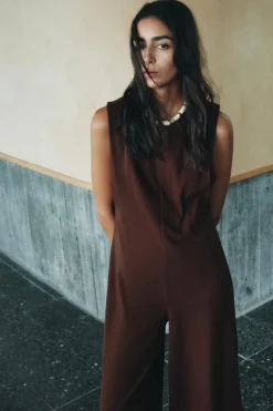 Clearance MONO PALAZZO HEAVY COTTON Mujer Vestidos