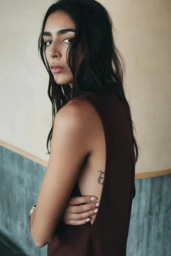 Clearance MONO PALAZZO HEAVY COTTON Mujer Vestidos