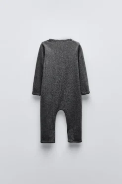 Niños ZARA 0 - 6 Meses·Punto|0 - 6 Meses·Homewear<MONO PUNTO POINTELLE