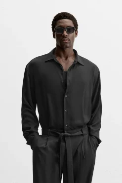 Outlet MONO VISCOSA CINTURÓN Hombre Pantalones