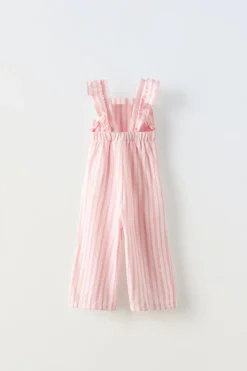 Niños ZARA 1½ - 6 Años·Vestidos / Petos|1½ - 6 Años·Pantalones<MONO VOLANTES Y RAYAS