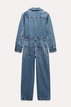 Hot MONO Z1975 LARGO DENIM Mujer Vestidos