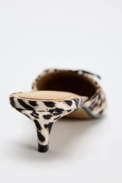 Online MULE ESTAMPADO ANIMAL Mujer Zapatos