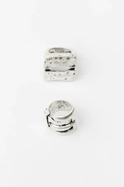 Discount PACK 2 ANILLOS HEBILLA Mujer Accesorios / Bisuteria