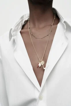 Discount PACK 2 COLLARES CHARMS Mujer Accesorios / Bisuteria