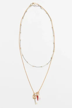 Discount PACK 2 COLLARES CHARMS Mujer Accesorios / Bisuteria