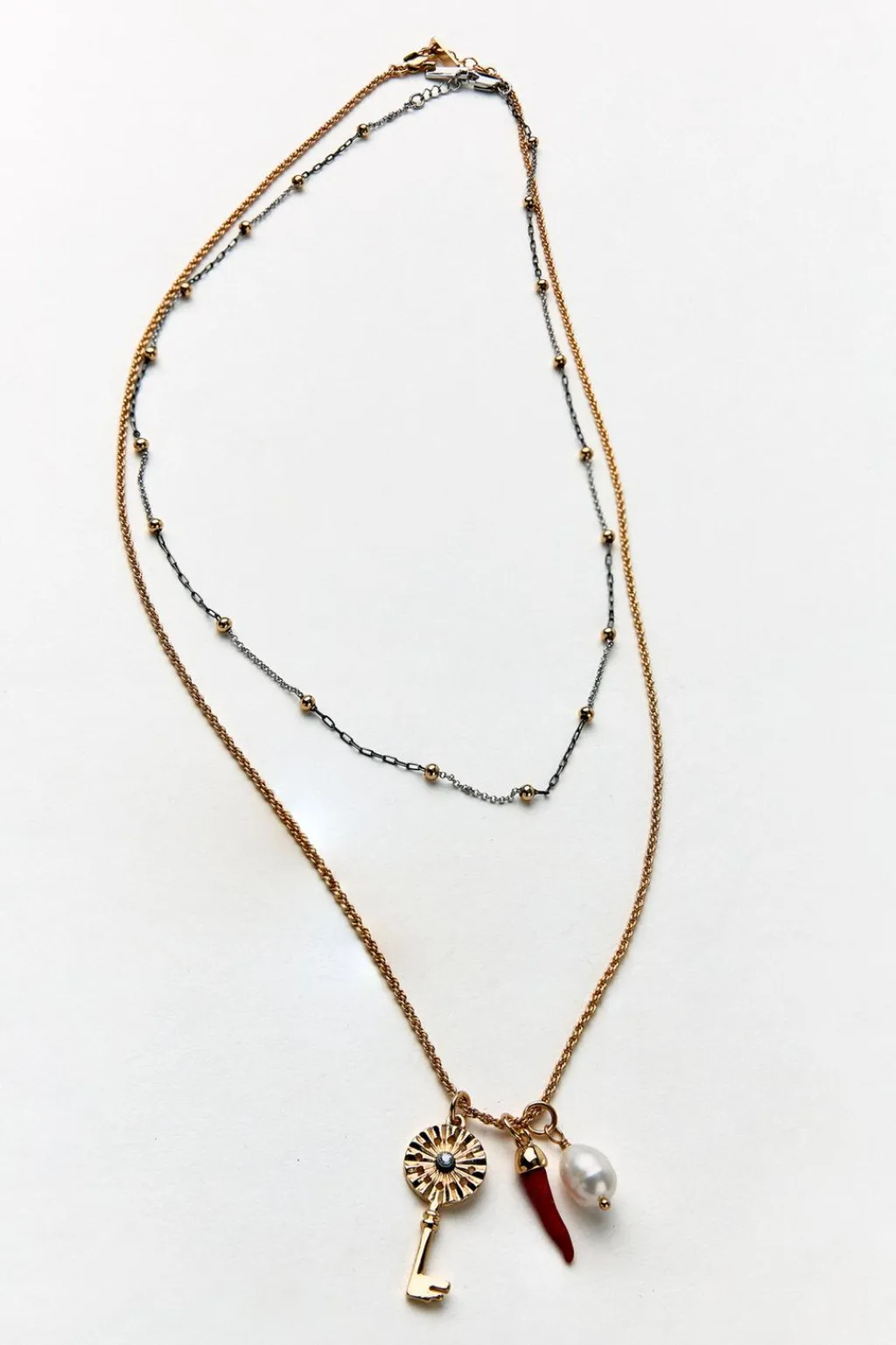 Discount PACK 2 COLLARES CHARMS Mujer Accesorios / Bisuteria