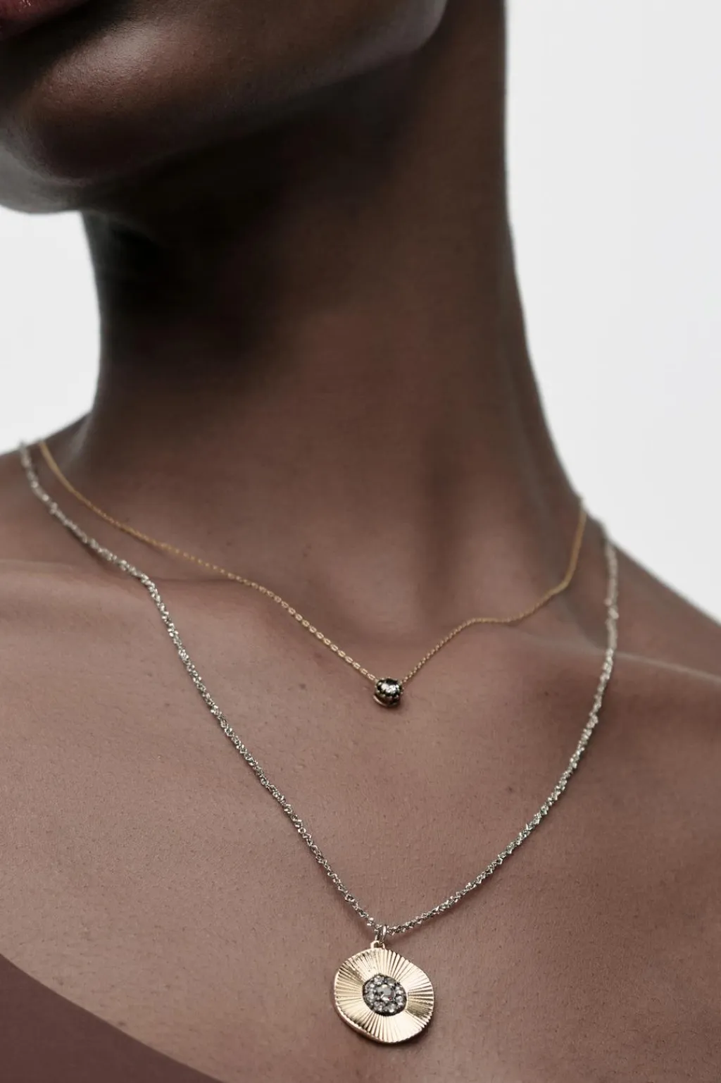 Discount PACK 2 COLLARES JOYA CHARM Mujer Accesorios / Bisuteria