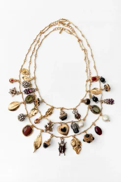 New PACK 3 COLLARES MULTICHARMS Mujer Accesorios / Bisuteria