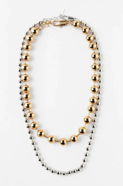 New PACK 2 COLLARES PIEZAS BOLAS Mujer Accesorios / Bisuteria