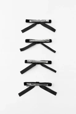 Hot PACK 4 PINZAS PELO LAZO TERCIOPELO Mujer Accesorios / Bisuteria