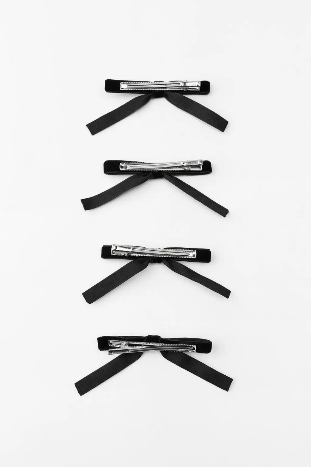 Hot PACK 4 PINZAS PELO LAZO TERCIOPELO Mujer Accesorios / Bisuteria