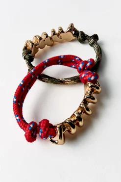 Best PACK 2 PULSERAS CORDÓN COLOR TWISTED Mujer Accesorios / Bisuteria