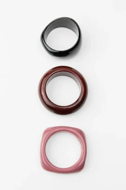 Best PACK 3 PULSERAS RESINA Mujer Accesorios / Bisuteria