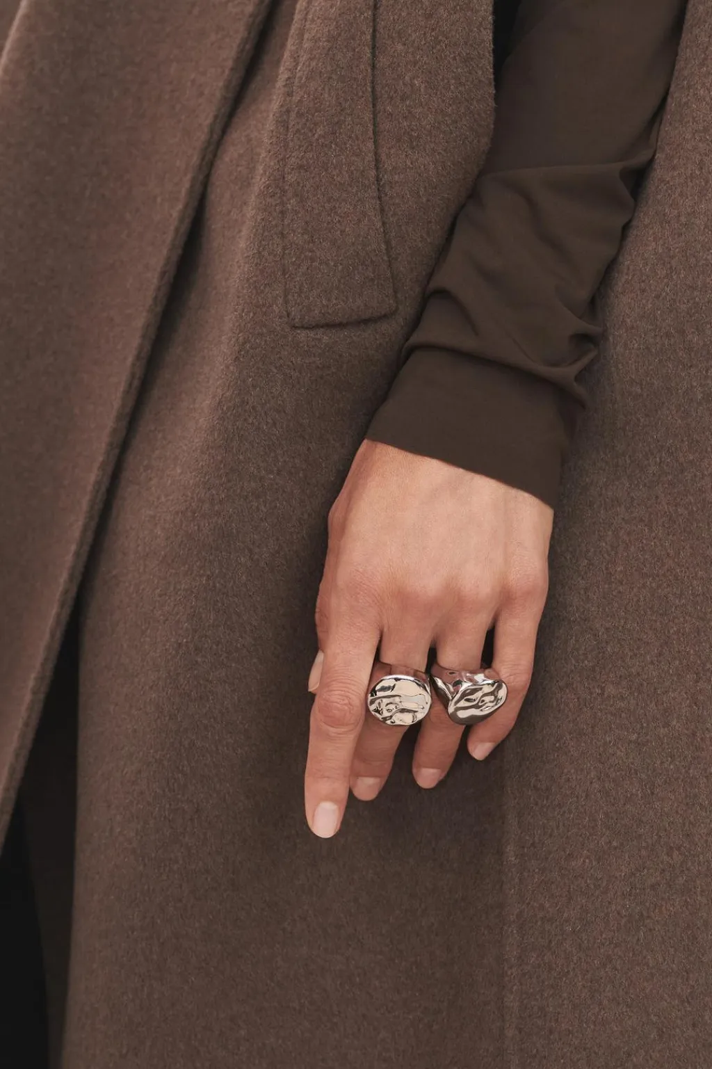 Discount PACK ANILLOS TEXTURA LIMITED EDITION Mujer Accesorios / Bisuteria