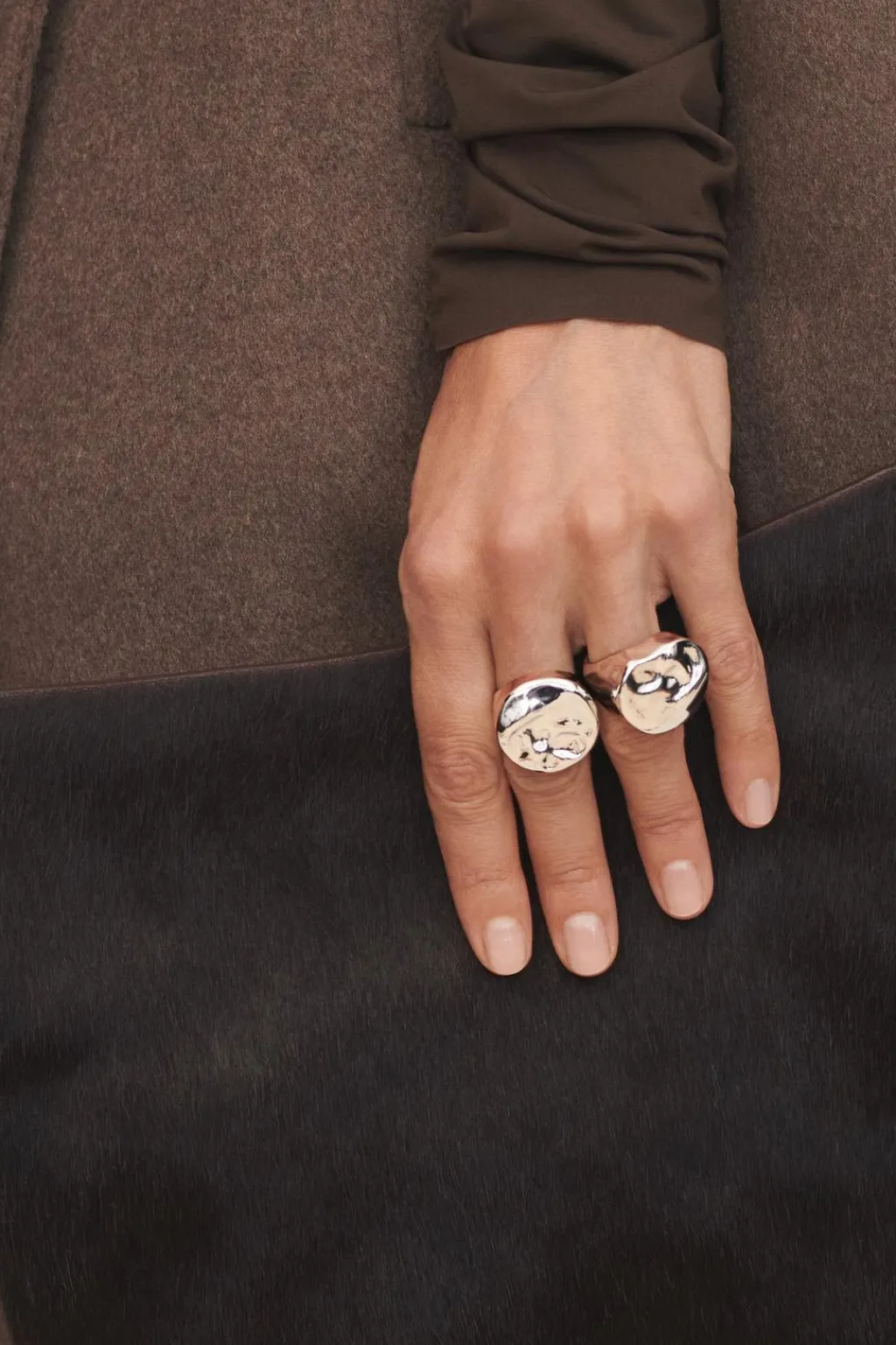 Discount PACK ANILLOS TEXTURA LIMITED EDITION Mujer Accesorios / Bisuteria