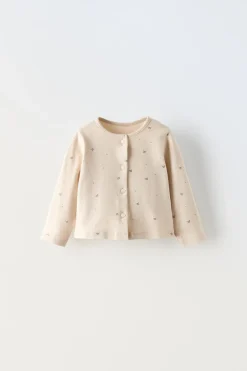 Niños ZARA 0 - 6 Meses·Bodies / Camisas|0 - 6 Meses·Homewear<PACK BODY Y CHAQUETA ESTAMPADO
