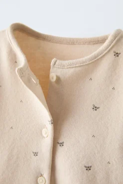 Niños ZARA 0 - 6 Meses·Bodies / Camisas|0 - 6 Meses·Homewear<PACK BODY Y CHAQUETA ESTAMPADO