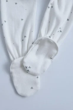 Niños ZARA 0 - 6 Meses·Camisetas|0 - 6 Meses·Leggings / Polainas<PACK CHAQUETA Y POLAINA RIB ESTAMPADO