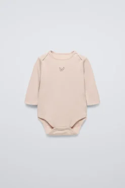 Niños ZARA 1½ - 6 Años·Ropa Interior / Calcetines|1½ - 6 Años·Ropa Interior / Calcetines<PACK CINCO BODIES ANIMALES